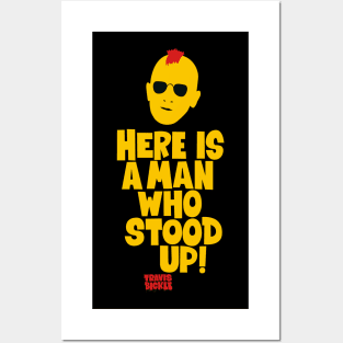 Taxi Driver 'Here Is a Man Who Stood Up ‚ Shirt Design - Martin Scorsese Classic Posters and Art